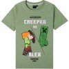 Dětské tričko triko s kr. rukávem Minecraft khaki