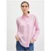 Dámská košile Orsay světle růžová dámská kostkovaná