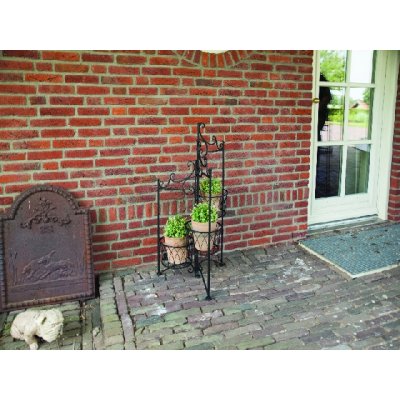 ESSCHERT´S GARDEN stojan na 3 květináče 100 x 48 cm černý – Zboží Mobilmania