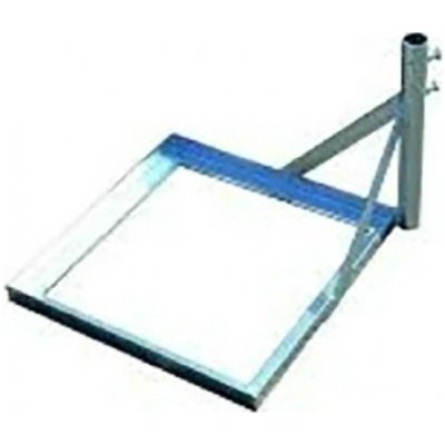 Dlaždice pro stožár s průměrem do 48 mm - žárově zinkované, s příslušenstvím – Hledejceny.cz