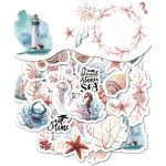 Sada 40 samolepek - Mořský korál – Zboží Mobilmania
