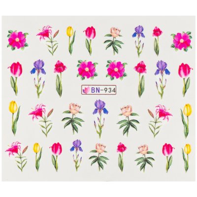 BIO nails Vodolepka BN 934 květy – Hledejceny.cz