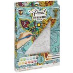 GRAFIX Malování podle čísel Žirafa plátno na rámu 30 x 40 cm 158569 – Hledejceny.cz