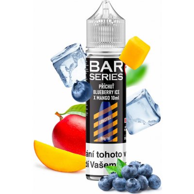 Bar Series Shake & Vape Blueberry Mango Ice 10 ml – Zboží Mobilmania