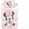 Dětské povlečení Jerry Fabrics Disney povlečení Minnie Powder pink baby 100 x 135 , 40 x 60 cm