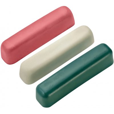 BeaverCraft Brusná pasta P03 3 x 25 g green / red / white – Sleviste.cz
