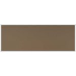 VMS VISION Stolový paraván EKONOMIK ekoTAB ostrý roh 180 x 65 cm béžový – Sleviste.cz