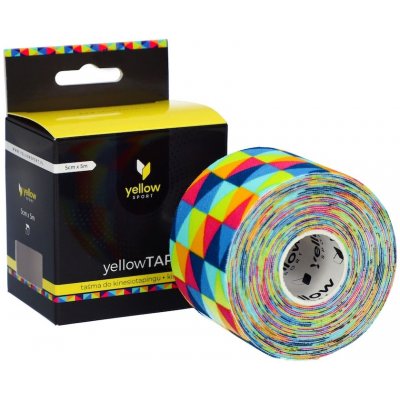 yellowSPORT kineziologický tejp duha triangl 5 cm x 5 m – Zboží Dáma