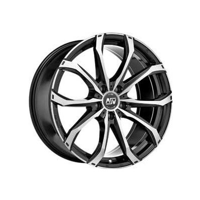 MSW 48 7,5x17 5x114,3 ET53 gloss black polished – Hledejceny.cz