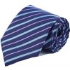 Kravata Modrá kravata Purple Stripe