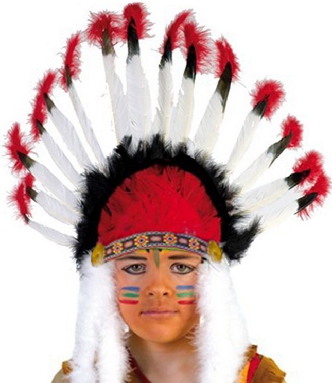 Indiánská čelenka Náčelník