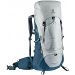 Deuter Aircontact Lite 40+10 šedý/modrý – Zboží Mobilmania