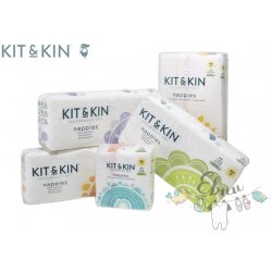 Kit & Kin eko plenky 1 2-6 kg 40 ks