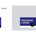 Kniha příchodů a odchodů A4, 32 listů – Hledejceny.cz
