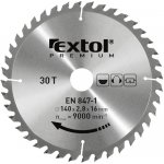 EXTOL PREMIUM pilový kotouč s SK plátky, 184x2,2x30mm, 24T, šířka SK plátků 3,2mm – Hledejceny.cz