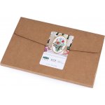 Stoklasa Vyšívací sada s předtištěným motivem 380637 3 barevné květy 15x22cm – Sleviste.cz