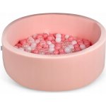 Babymam Suchý bazén s kuličkami 90 x 30 cm pěnový 200 míčků – Zboží Dáma