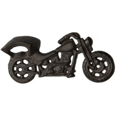 Nástěnný litinový otvírák motorka – 19x3x9 cm – Zbozi.Blesk.cz