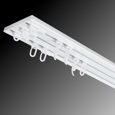 Urbánek Záclonové kolejnice AL353-3 trojkolejnice - na míru – Zboží Mobilmania