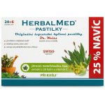 HerbalMed pastilky Jitrocel Mateřídouška Lípa Vitamín C 24+6 pastilek – Hledejceny.cz