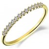 Prsteny Lillian Vassago zlatý prsten se zirkony LLV98 GR075Y