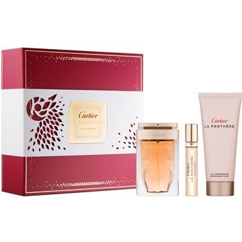 Cartier La Panthere VIII. EDP 75 ml + EDP 9 ml + tělové mléko 100 ml dárková sada