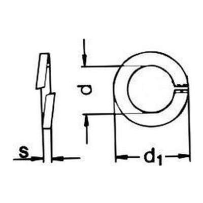 podložka M12 pr. 12.2x18x2.5 ZINEK pérová DIN 7980 – Sleviste.cz