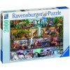 Puzzle Ravensburger Království divokých zvířat 2000 dílků