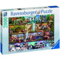 Ravensburger Království divokých zvířat 2000 dílků