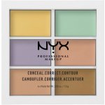 NYX Professional Makeup Color Correcting Concealer paletka 1,5 g – Zboží Dáma