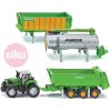 Sběratelský model Siku Joskin Traktor Deutz Agrotron X720 spřívěsovou sadou 1:87