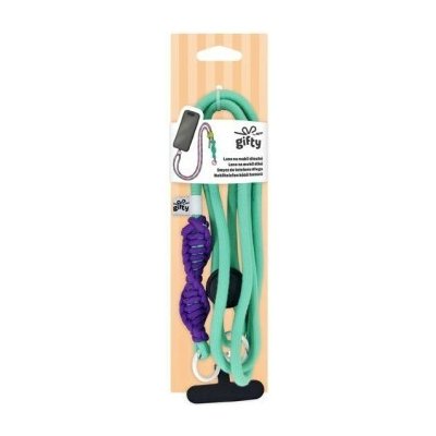 MFP Gifty - Lano na mobil - dlouhé - zeleno-fialové - 1042996 – Sleviste.cz