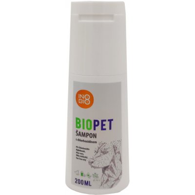 Biopet Chlorhexidine šampon 4% 200 ml – HobbyKompas.cz