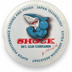 Method Feeder Fans Fluorocarbon Shock Čirý 100m 0,25mm 5,88kg