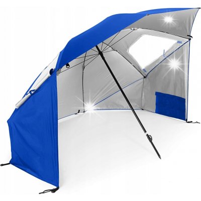 Plážový slunečník Be-active PP-01 215 cm modrý – Hledejceny.cz