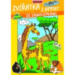 Baloušek Omalovánka A4 se samolepkami Zvířátka z Afriky BO783 – Hledejceny.cz