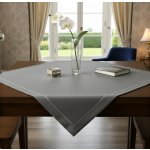 Mybesthome Dekorační ubrus Edgar 85x85 cm šedá – Zboží Dáma