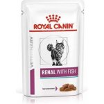 Royal Canin Veterinary Diet Cat Renal with Fish Feline 85 g – Hledejceny.cz