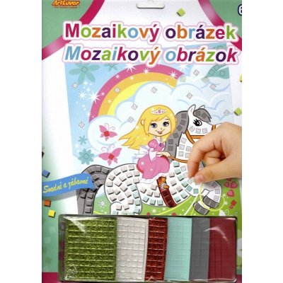 ArtLover mozaikový obrázek Popelka na koni 20 x 29 cm – Zbozi.Blesk.cz