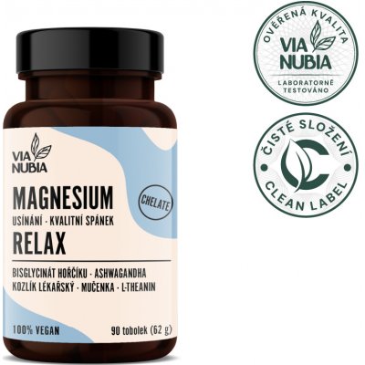 ViaNubia Magnesium Relax 90 kapslí – Hledejceny.cz