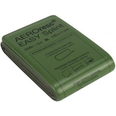 HUM GmbH AEROresc® - EASY Splint - tvarovatelná dlaha XL - armádní zelená – Hledejceny.cz