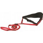 Trixie Pás na běh s nylonovým vodítkem pro střední a větší psy – Zboží Mobilmania