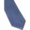 Kravata Eterna úzká hedvábná kravata modrá s jemnou strukturou