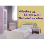 PokojovaDekorace.cz, Samolepka s textem - 09, Samolepky na zeď, 100x10cm – Sleviste.cz