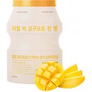 A'Pieu Real Big Yogurt One Bottle Mango plátýnková pleťová maska 21 g