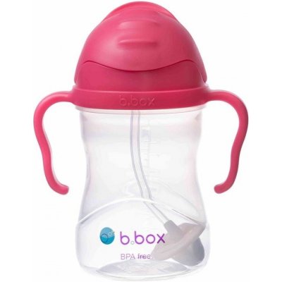 B.Boxh hrneček s brčkem 240 ml raspberry – Hledejceny.cz