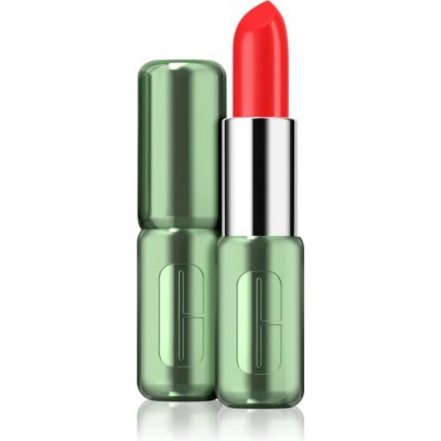 Clinique Pop Longwear Lipstick Satin saténová rtěnka Poppy Pop 3,9 g – Sleviste.cz