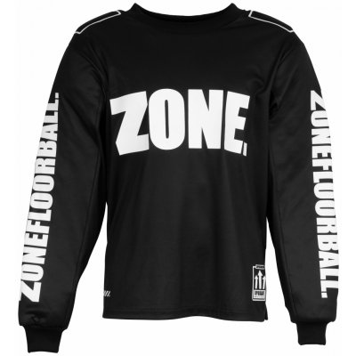Zone floorball Goalie sweater UPGRADE SW black/white – Hledejceny.cz
