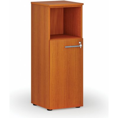 Primo Kombinovaná kancelářská skříň WOOD, 1087 x 400 x 420 mm, třešeň – Zboží Dáma