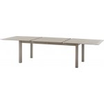 DEOKORK Hliníkový jídelní stůl MADRID 216/316x115 cm cappuccino – Hledejceny.cz